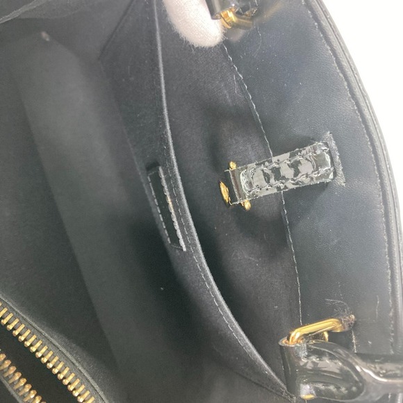 Louis Vuitton Vernis Patent Montaigne bag crossbody Noir Black - Picture 11 of 15
